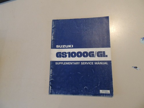 Service manual addendum suzuki - manual,