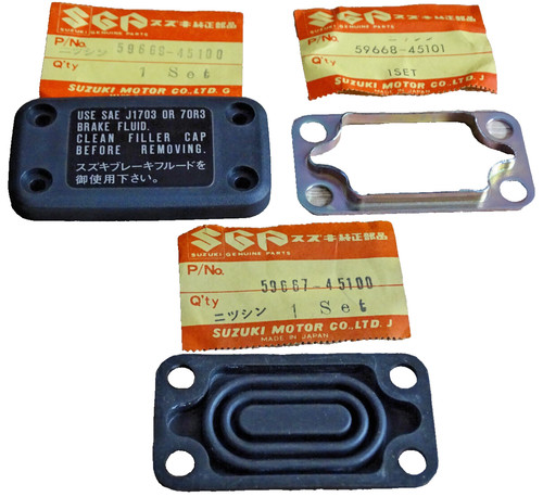 Suzuki bremspumpendeckel satz - bremspumpendeckel,
