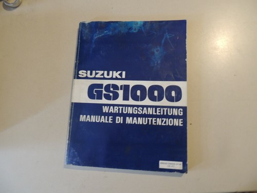 Suzuki gs1000 manuale di - suzuki, /